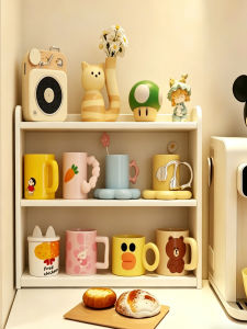 ZHUOHE | Corner Coffee Cup Tea Utensils Multi-layer Rack