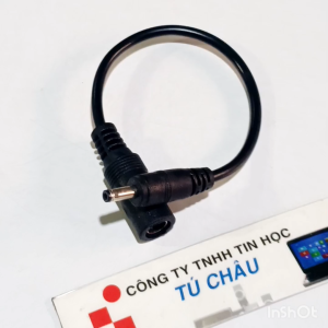 Cáp chuyển nguồn DC / Đầu cắm 5.5mm X 2.1mm ra đầu 3.5mm x 1.35mm (Giá bán 1 sợi)