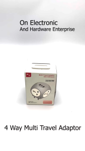 4 Way Multi Travel Adaptor USB USB Type-C Power Supply USB 3250W