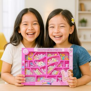 Mainan Anak COLOURFUL DREAM FUNNY DIY BEADING Mainan Manik Manik DIY Anak Mainan Anak Perempuan