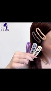 JZBH---กิ๊บติดผม กิ๊ฟแฟชั่น สไตล์เกาหลี กิ๊ฟประดับผม(8แพ็ก ผสมสี)