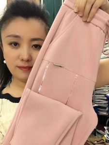 Quần Dài Cotton Harem Harajuku Cạp Cao Thường Ngày Cho Nữ Mùa Hè Mới Về Phong Cách Mới Quần Dài Thẳng Thoải Mái Màu Trơn