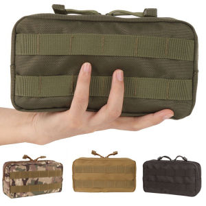 Tactical Molle EDC Tool Pouch Hunting Vest Dump Drop Pouches Outdoor Sports Fishing Camping Accessories Organizer EMT Waist Bag