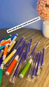 Kotak Penyimpanan Meja 4 Sekat Rak Plastik Penyimpanan Pensil Pulpen Alat Tulis Wadah Simpan Kosmetik Makeup Organizer