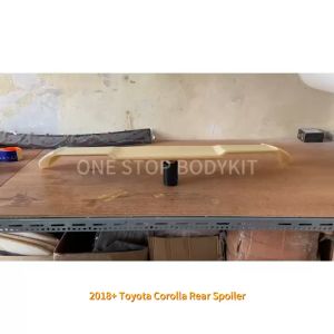 TOYOTA HATCHBACK COROLLA 2018+ REAR TRUNK ROOF SPOILER ABS SKIRT LIP BODYKIT