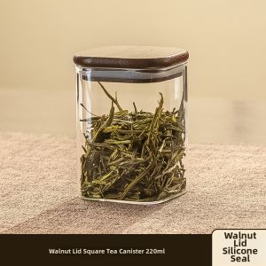 CRISTALGLASS | Sealed Tea Storage Container