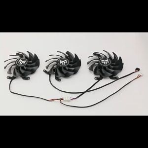 พัดลมการ์ดจอ GALAX GeForce RTX 3060ti 3070 3070ti 3080 3080ti 3090 GAMER OC Graphics Card cooling Fan T129215SU