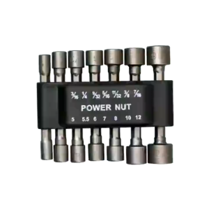 Bộ Đầu Khẩu Máy Khoan 14 Chi Tiết – Đầu Tuýp Siết Ốc Hệ Mét Inch Chuôi Lục Giác 6.35mm