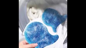 3pc Reusable Laundry Pet Hair Remover Sticky Sponge Lint Catcher Fur Removal Tool for Cat Dog Hair Clothes Carpet Couch Cleaning
