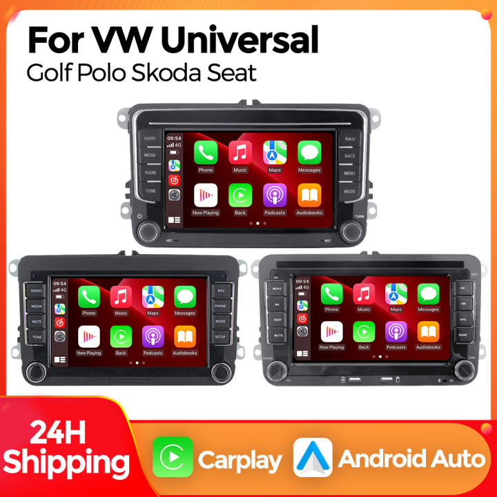 Mekede Din Android Auto Carplay Car Radio Multimedia Player For Vw