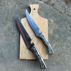 Pisau Dapur Pisau Iris Daging Sayur Buah Stenlis 1Set Murah