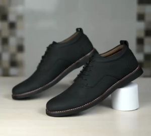 BRIDGE BLACK |ManNeedMe x Reyl| Sepatu Pantofel Pria Derby Shoes