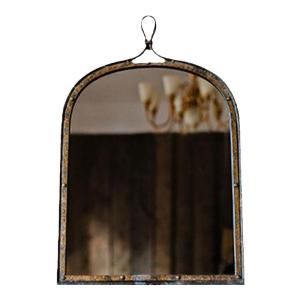 Vintage Arc Iron Makeup Mirror