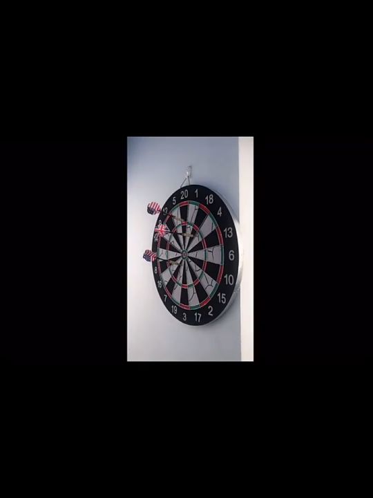 COD Professional Doublesided Darts Board Set【With 6pcs Darts】Champion Original Bristle Diamond