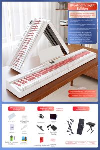 BEETHOSTAR | Foldable Portable 88-key Digital Piano
