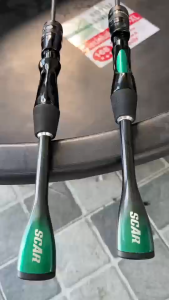 คันเบ็ดอัลตร้าไลท์ น้ําหนักเบา UL เบ็ดตกปลา 1.68m ปลายแข็งปลาเทราท์ คาร์บอนเต็มตัว Spinning Rod