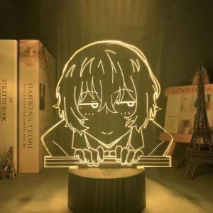 Bungo Stray Dogs Night Lamp Figure Display Stand Toru Tsukiyama Statue Anime Cartoon Collectible Toys Gift from China