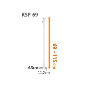 ZUOLEJIA | Extendable Y-shaped Support Rod Closet Wardrobe Hanger