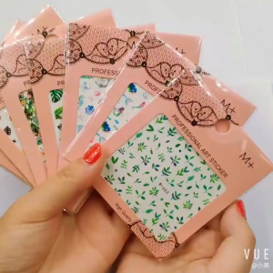 5pcs/Set Nail Stickers Anime Sticker Nail Art Decorations Cartoon Animation Press On Nails Nails Accesories Manicure