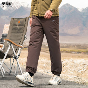 Enjeolon | Warm Waterproof Mens Down Skiing Pants