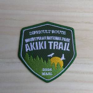 Mount Pulag Akiki Trail Embroidered Travel Patch