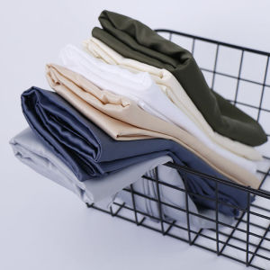 ผ้าพันคอผ้าไหมซาตินสำหรับผู้หญิง ผ้าคลุมไหล่ผ้าไหมซาตินแท้ ผ้าพันคอผ้าไหมสีพื้น ผ้าคลุมไหล่ผ้าซาตินสำหรับฤดูร้อน