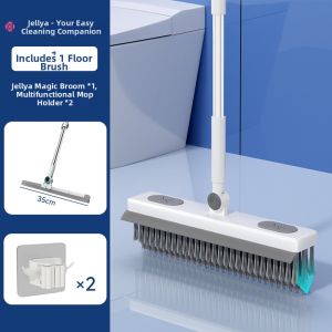 Floor Gap and Carpet Cleaning Long Handle Brush