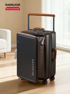 RAENLKOR | Business Side Opening Travel Luggage 20inch