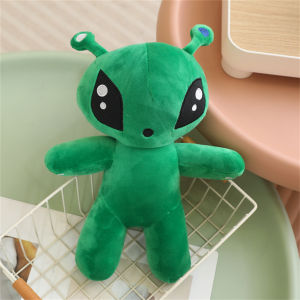 30cm Green Alien Plush Toy Anime Tentacled Horn Alien Monsters Horror Doll Boys Girls Soft Toys Stuffed Throw Pillow kids gifts