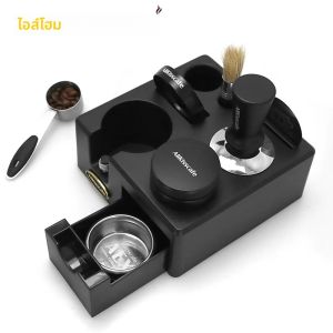 AliKisscafe กาแฟ Tamping Station Portafilter ผู้ถือขาตั้งลิ้นชักสําหรับ Delonghi Breville Barista Espresso อุปกรณ์เสริม
