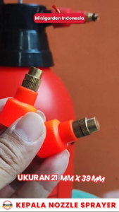 KEPALA NOZZLE SPRAYER MANUAL 2 LITER 3 LITER NOZEL SPUYER KUNINGAN