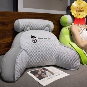 Thickened Sofa Headrest Pillow Lumbar Neck Support Maternity Elderly Fatigue Relief Backrest Cushion Student Reading Pillow
