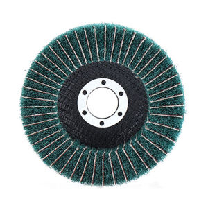 4/4.5/5 Nylon Fiber Flap Polishing Wheel  Angle Grinder Flap Grinding Disc Metal Wood Rust Removal Paint Cleaning Abrasive