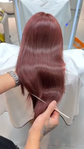 【Tidak perlu pemutih，langsung bisa cat】 STYLE FIT cat rambut Pink coklat *200ml Tidak perlu bleach，Bahan alami，Tak mudah luntur(hair colorpewarna rambutwarna rambutpewarna rambut shampoobleaching rambutcat rambut coklatcat rambut milk tea brown)