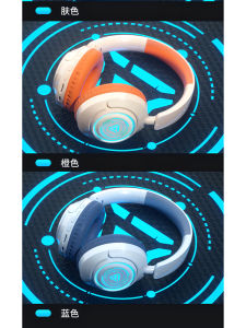 2025 New Wireless Bluetooth Headset High Sound Quality Noise Reduction Long Battery Life for Gaming Children Headwear