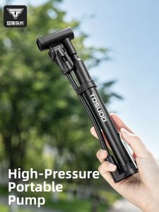 TOSUOD | Portable Mini High-Pressure Bicycle Pump Multi-Valve Compatible