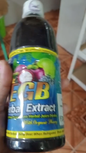 EGB Herbal Extract Mangosteen Guyabano Herbal Juice Drinks With Organic Honey