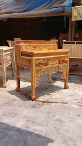 Bàn thờ gia tiên bàn thờ phật bàn thờ cúng tủ thờ bàn thờ tổ tiên hàng loại 1 bàn thờ 2 tầng - án gian thờ 2 tầng mẫu triện sen