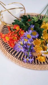 Bunga Daisy Tangkai Panjang X5/Cabang (NK-32B)/Bunga Mawar Krisan Aster artificial dekorasi