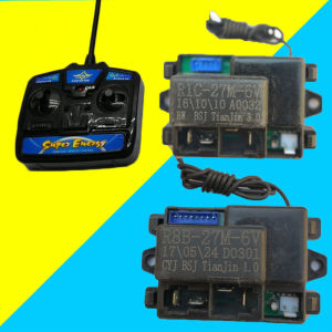 R8b R1C 27M 6V Childrens Electric Car Remote Control Controller Receiver Line Motherboard Stroller Accessories