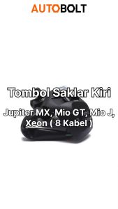 Handel Switch Kiri Left Mio GT & Mio J & Xeon-8 & Jupiter MX Saklar Lampu Depan Dim Sen Sein Klakson Kabel Handle Hendle Hendel Holder