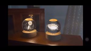 🇹🇭พร้อมส่ง🎁 โคมไฟคริสตัล โคมไฟตั้งโต๊ะ วันแม่ ของขวัญวันวาเลนไทน์ โคมไฟกลางคืน พร้อมส่ง โคมไฟตกแต่งห้องนอน crystal