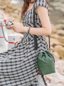 SHELV | Genuine Leather Camera Pouch Crossbody Bag
