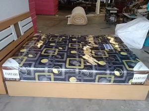 SK2. ที่นอนคุณภาพ (NB) ขนาด 5 ฟุต หนา 8 นิ้ว ที่นอนสปริงเพื่อสุขภาพ พิเศษ สปริง 2.3 มม สีน้ำตาล (ส่งฟรี)น้ำหนักเบาเคลื่อนย้ายสะดวกเเละนอนสบายรับประกันจากโรงงาน"""