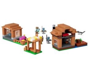 LEGO Minecraft 21596 Evoker Village Attack (607 Pieces)