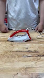 Bàn ủi Kim Cương KC-T602 bàn là cầm tay 1000W mặt là chống dính chống cháy tự ngắt điện khi quá nhiệt-bảo hành 12 tháng toàn quốc