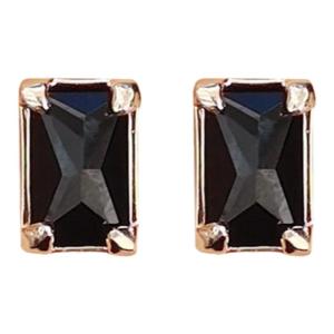 Srrmhyn Mini Silver Earrings for Women New 2023 Black Agate Ear Cares Hole Luxury Sensation Stud Earrings Creative Cultural Gift