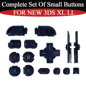 Yellow/Black/Blue/White Full Set DIY Button For New 3DS XL LL-ABXY L R ZR Replacement Complete Button For New 3DS XL LL Accessor