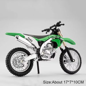 MAKEDA | Scale 1:12 CBR650R KX450 Motorcycle Model Toy Car Metal Diecast Rubber Tires Wheel Steering Motorbikes Models Toys Shelf Display