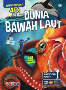 Buku Ensiklopedia 4D: Antariksa Dinosaurus Bawah Laut Dunia Mikro Tubuh Manusia
